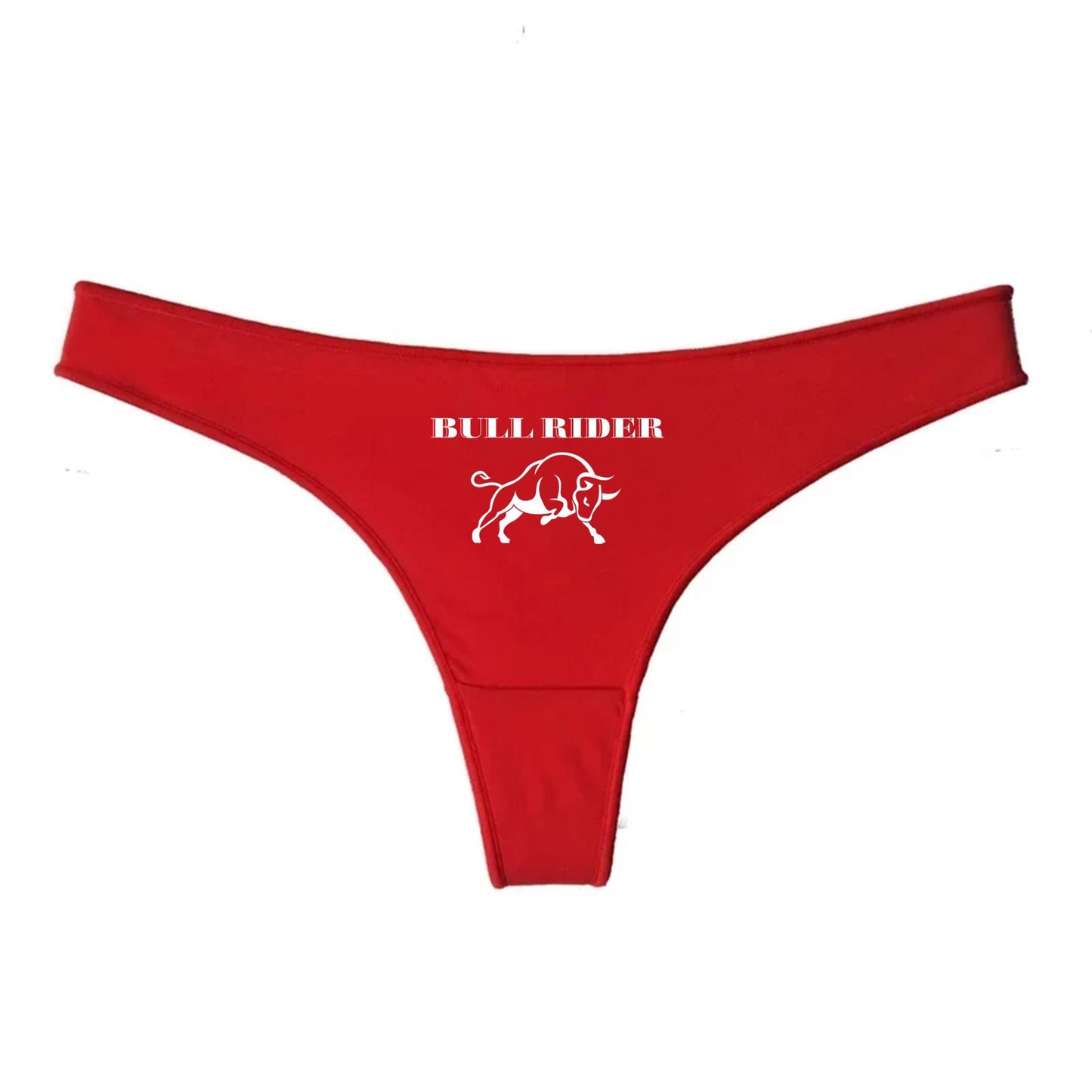 Bull Rider Queen of Spades Thong | QOS Hotwife lifestyle Panties, Sexy Gift Idea for Wife, cuck husband Underwear Swinger Couple