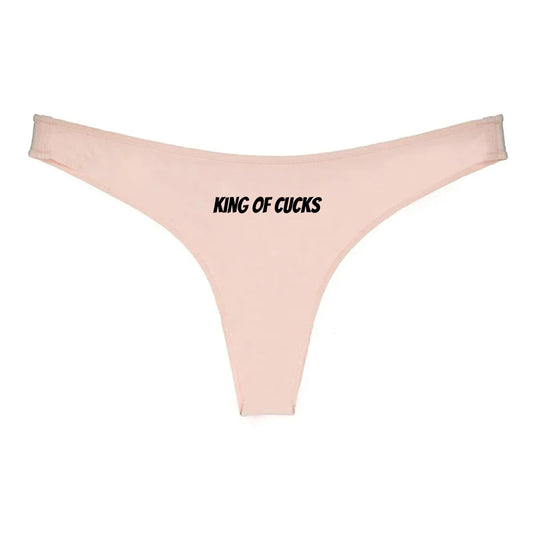 Cuck Thong, king of cucks | Hotwife lifestyle QoS Panties, Sexy Gift Idea for Wife, Queen of Spades, Surprise Him Underwear