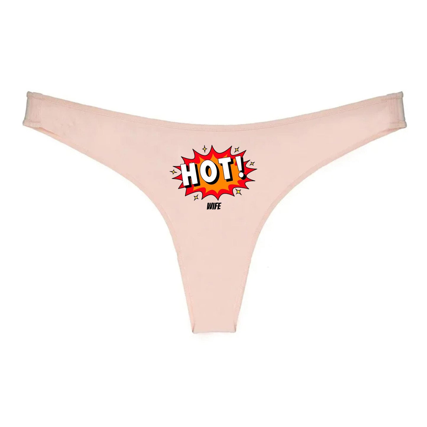 Hotwife Comic Thong |Swinger Hotwife lifestyle QoS Panties, Sexy Gift Idea for Wife, Queen of Spades, cuck husband Underwear