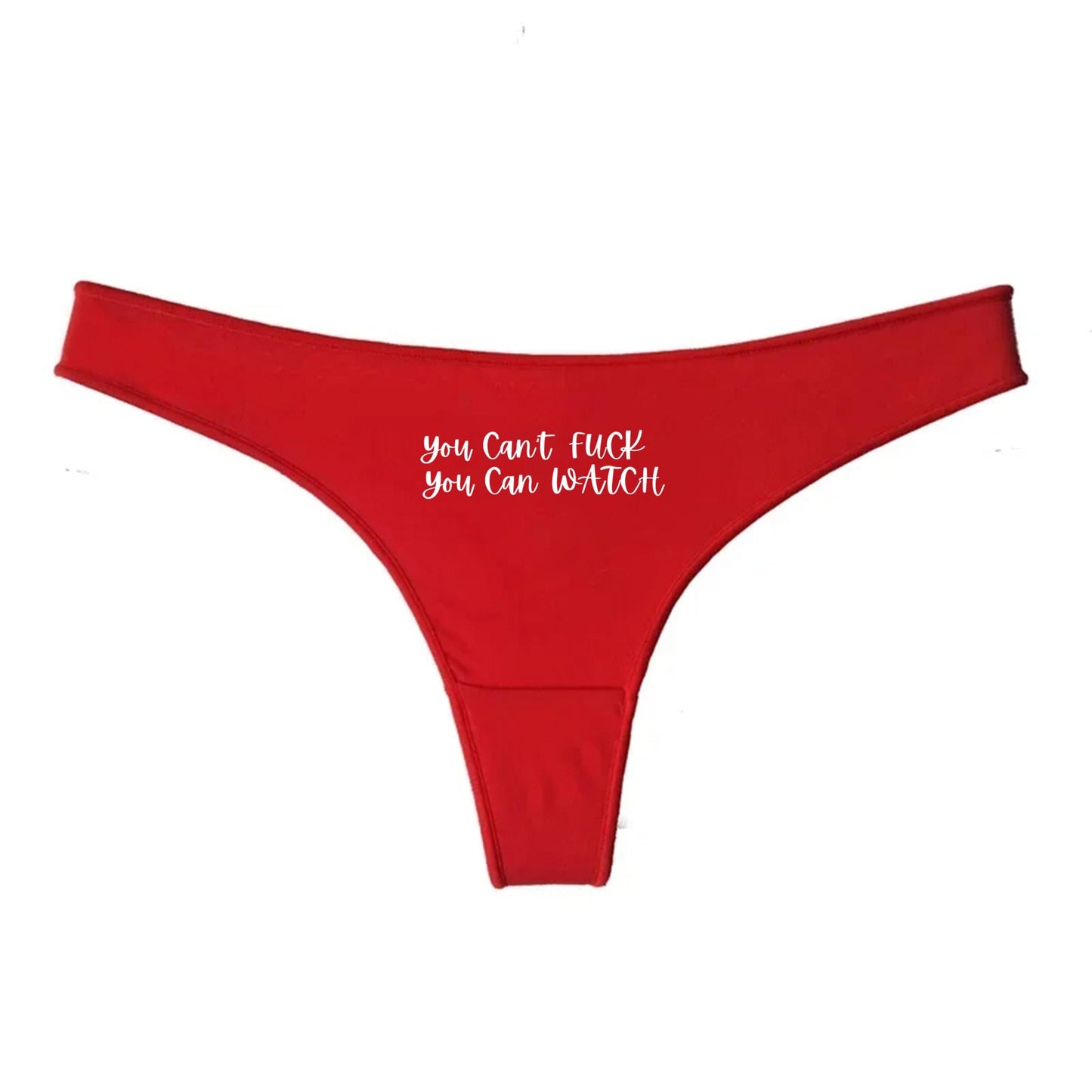 you cant fuck Me you can Watch Thong | Hotwife lifestyle QoS Panties, Cuckold Gift Idea for Wife, Queen of Spades, Surprise Him Underwear