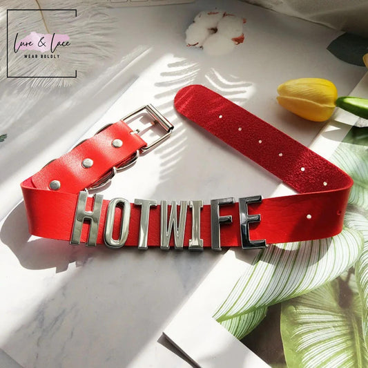 Hotwife Choker - Swinger lifestyle necklace| Daddy's Girl Choker  | Sexy gift wife girlfriend| Roleplay Cosplay sex Collar