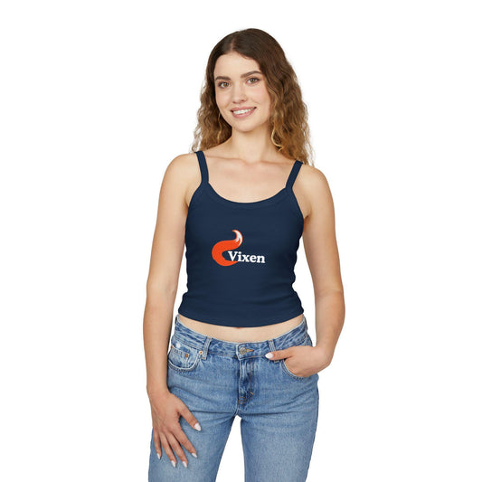 Vixen fox, Spaghetti strap crop top, sexy Gift idea for her, wife, girlfriend, Swinger couple shirt, date night idea Hotwife lifestyle