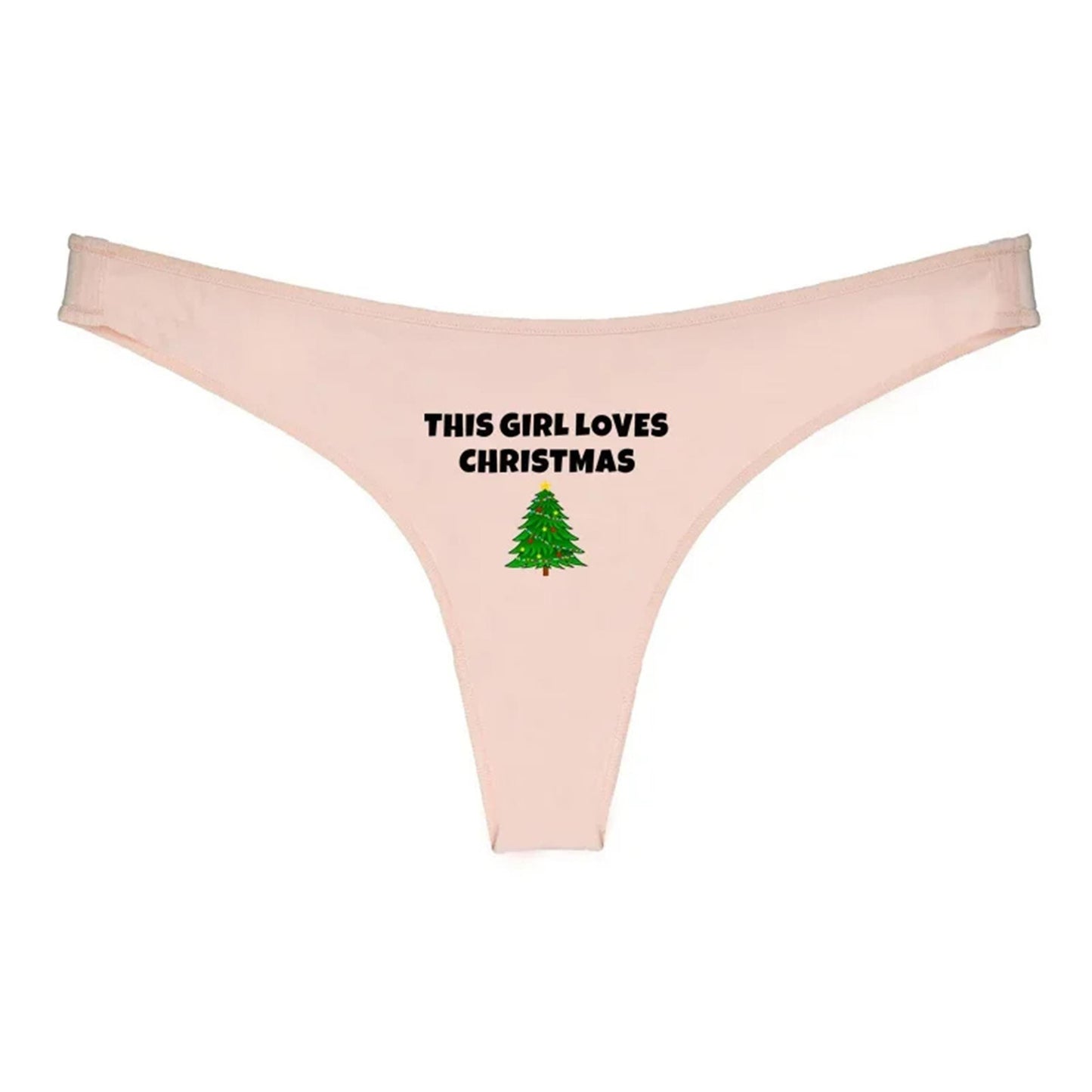 Christmas Thong, Funny Christmas Panties, Sexy underwear women, G string gag Christmas gift, Xmas themed underwear for her, Wife, gag gift