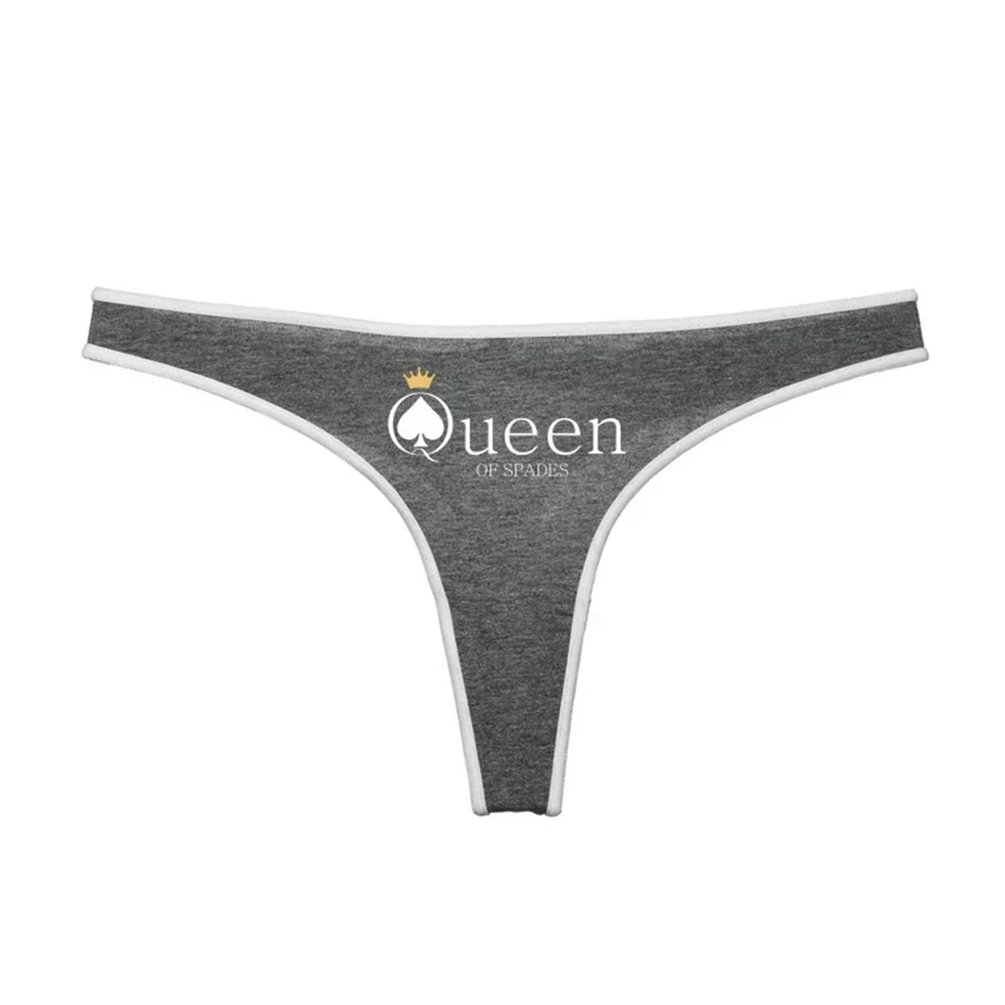 Queen of Spade Thong| QoS Sexy Hotwife panty G String| BBC only underwear for sex| Roleplay and Interracial Swinger Lifestyle pineapple