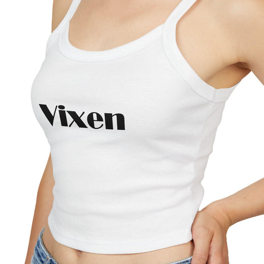 Vixen Stag Spaghetti strap crop top, sexy Gift idea for her, wife, girlfriend, Swinger couple, date night idea swinger Hotwife lifestyle
